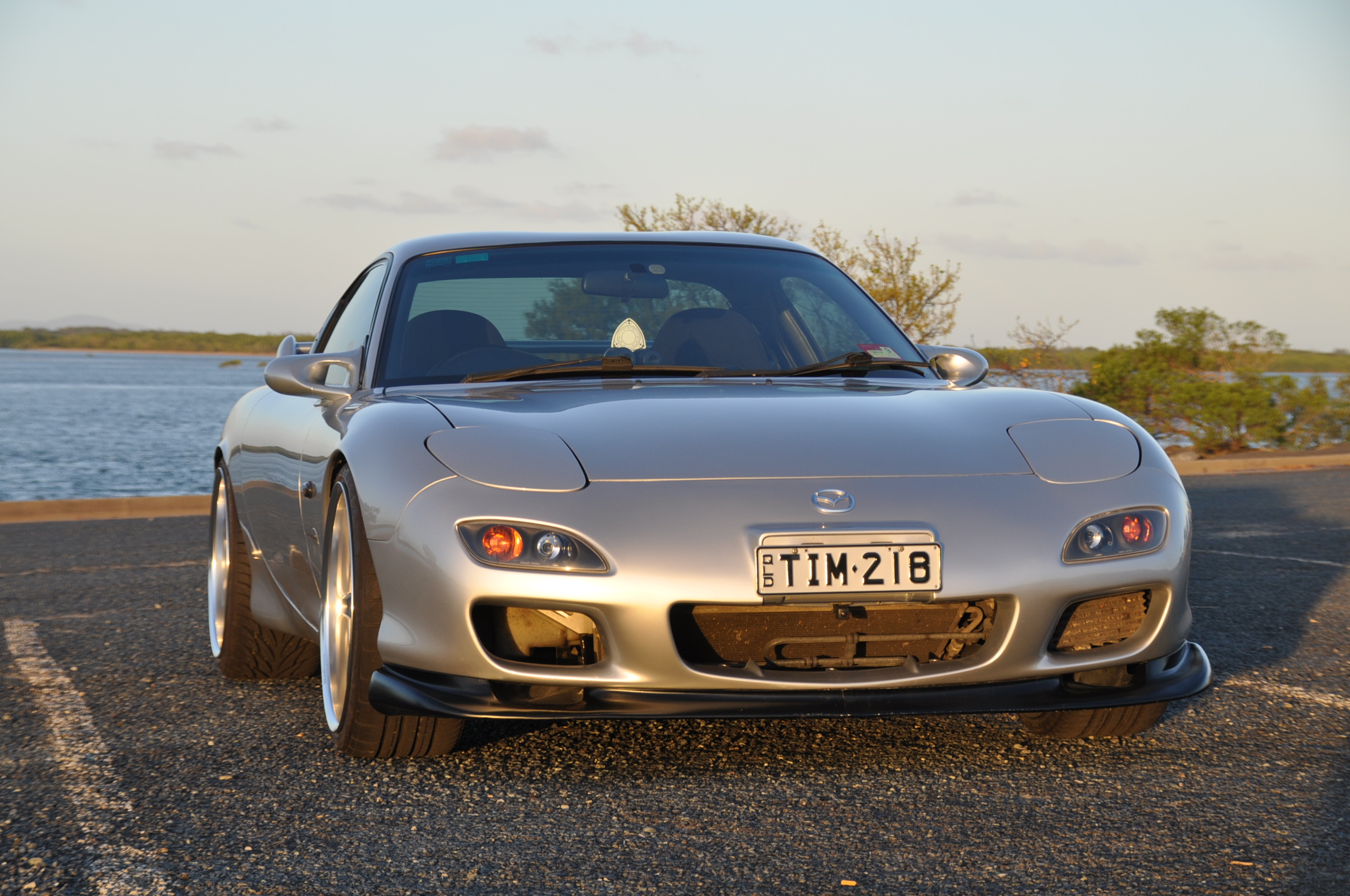 photo 7 Mazda RX-7 custom wheels Volk Racing GTS 19x9.5, ET +28, tire size 225/35 R19. 19x10.5 ET+28 265/30 R19