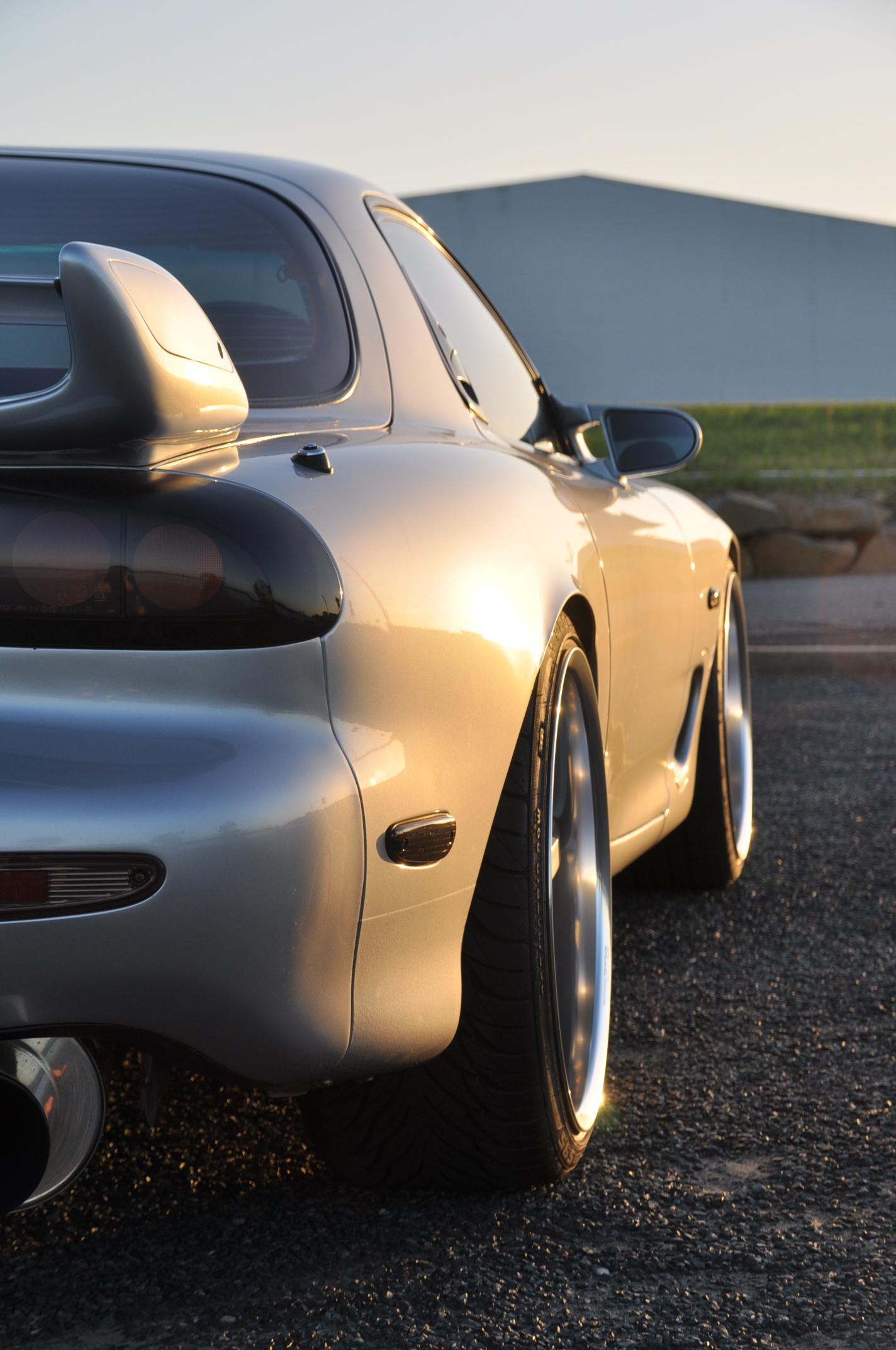 photo 8 Mazda RX-7 custom wheels Volk Racing GTS 19x9.5, ET +28, tire size 225/35 R19. 19x10.5 ET+28 265/30 R19