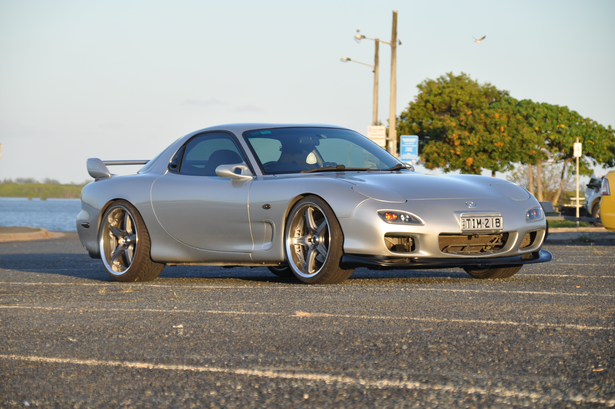 photo 9 Mazda RX-7 custom wheels Volk Racing GTS 19x9.5, ET +28, tire size 225/35 R19. 19x10.5 ET+28 265/30 R19