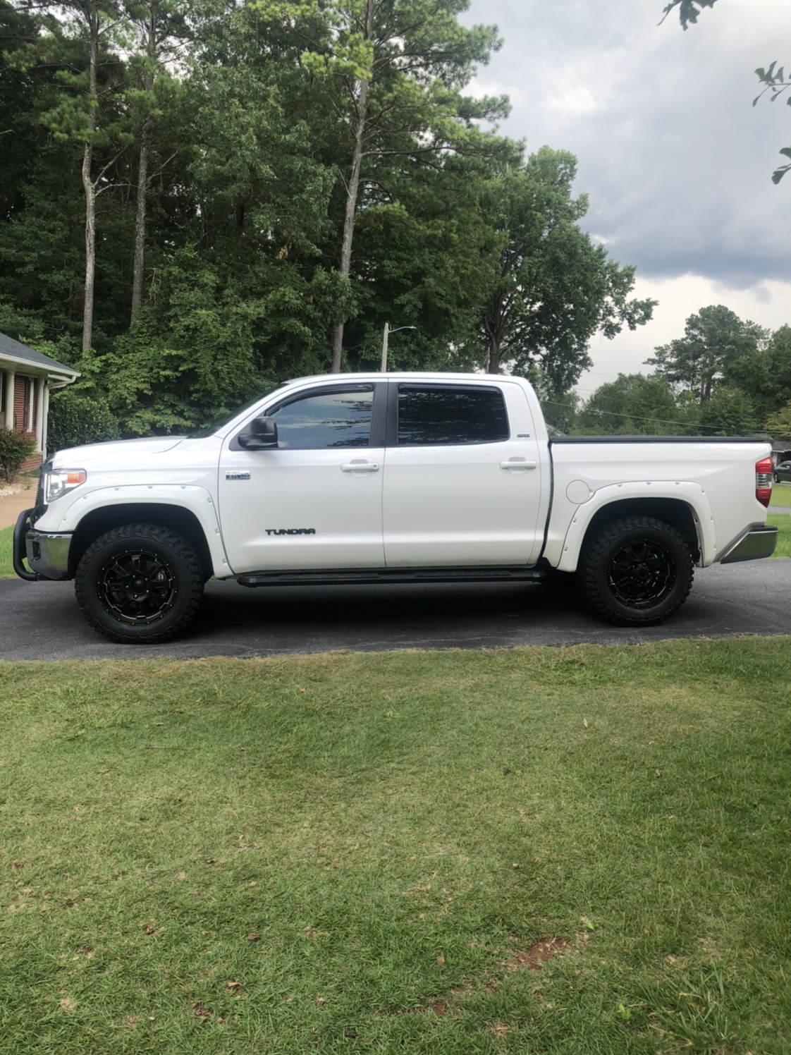 photo 1 Toyota Tundra custom wheels  black TSS wheels 20x, ET , tire size 265/75 R20. x ET