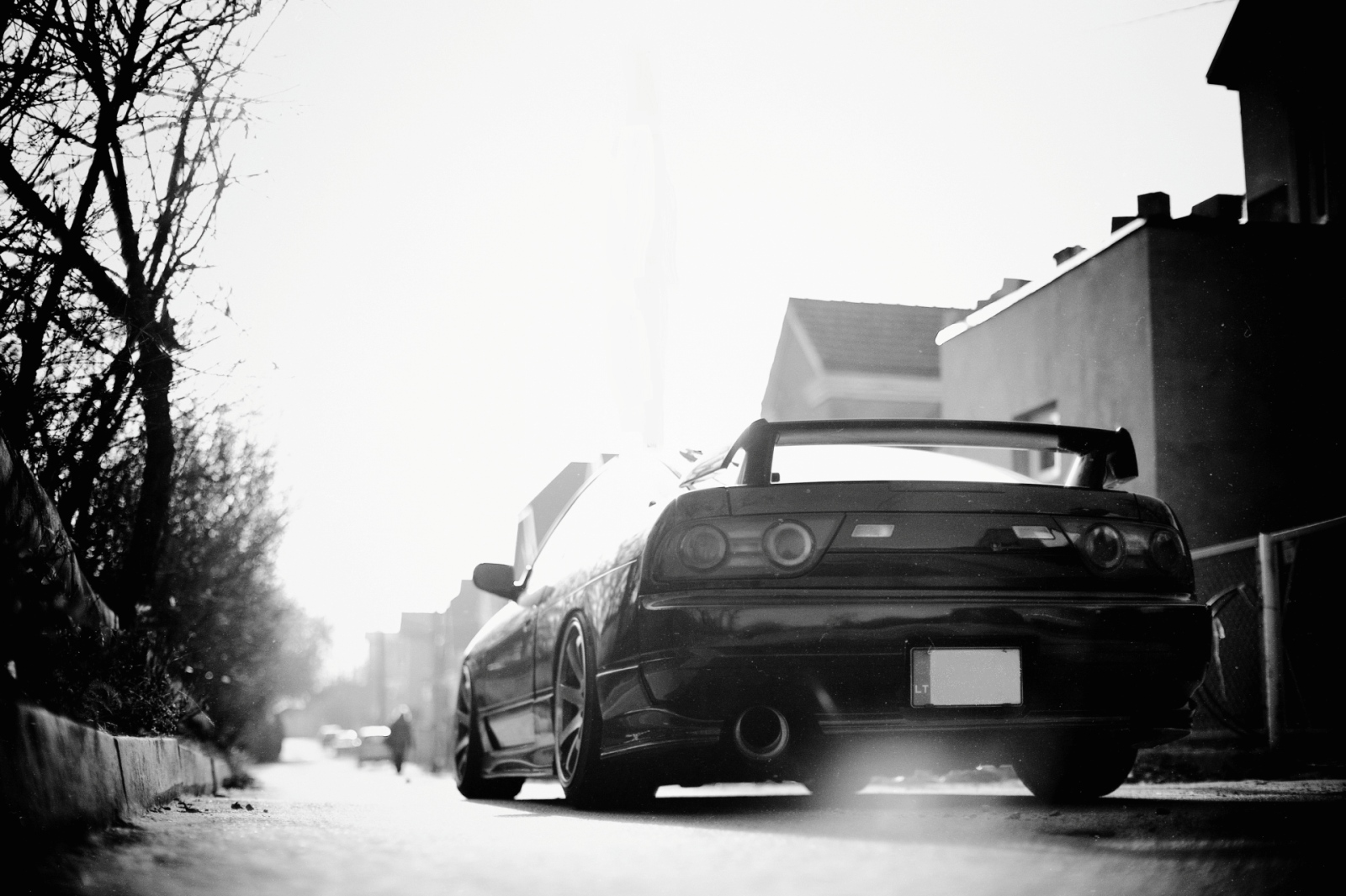 photo 4 Nissan S13 custom wheels GReddy Gravity Gullflame 18x9.5, ET +15, tire size 225/35 R18. 18x9.5 ET+25 225/40 R18
