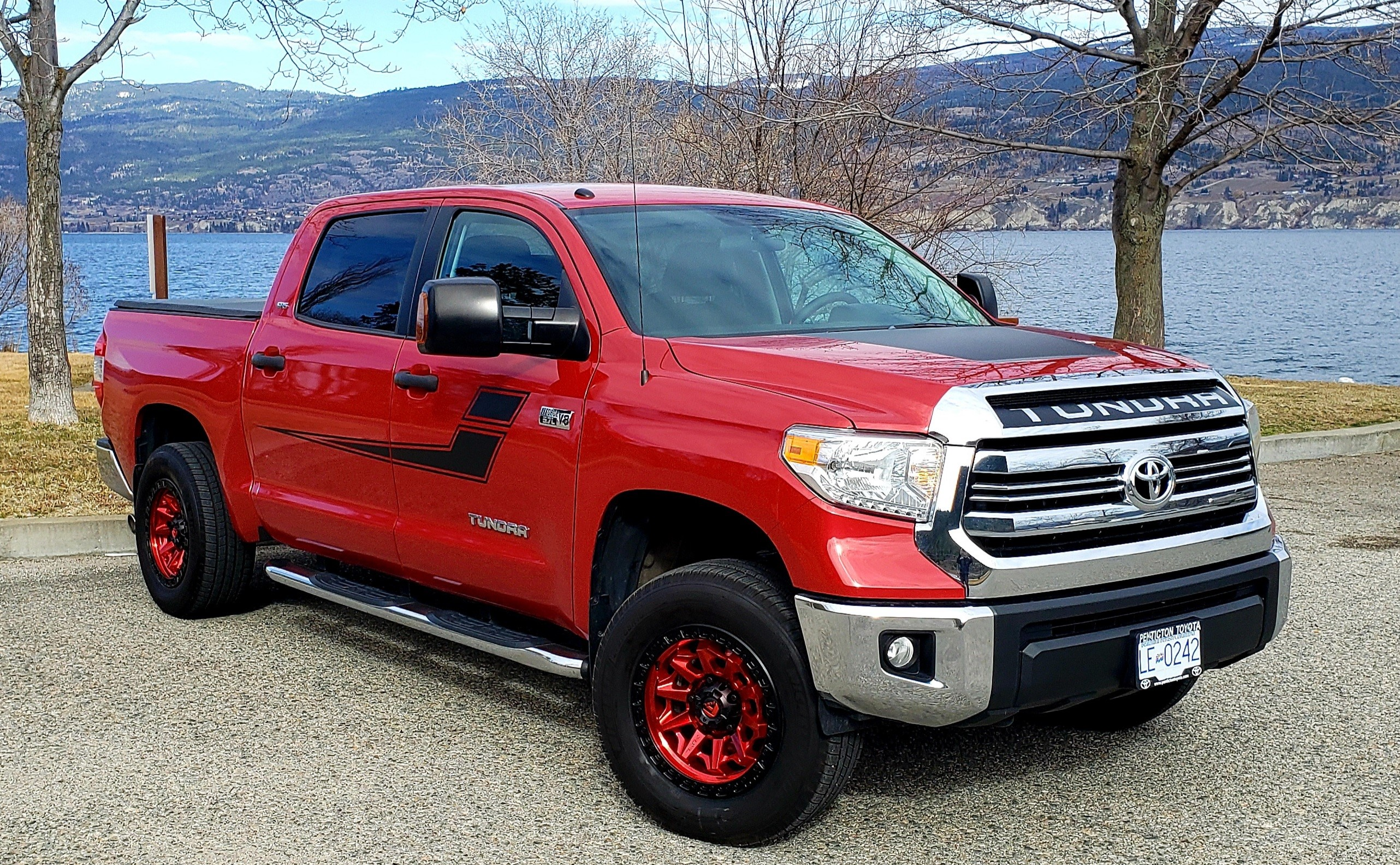 photo 1 Toyota Tundra custom wheels   18x9.0, ET +20, tire size X R18. x ET