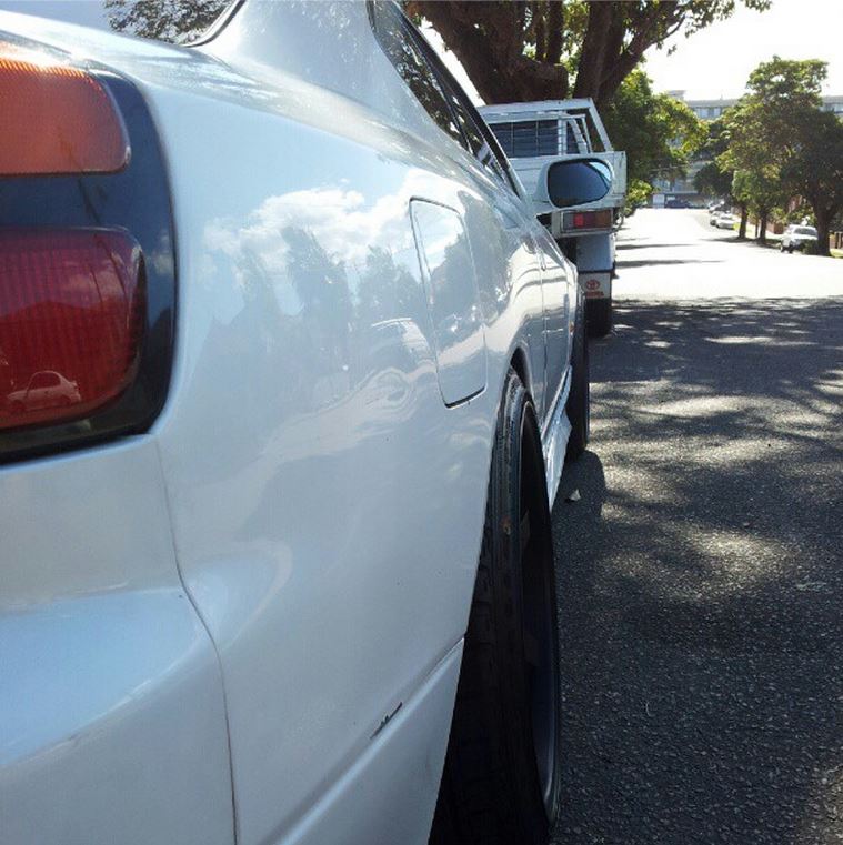 photo 3 Nissan S15 custom wheels Varrstoen es 2 18x9.5, ET +30, tire size 235/40 R18. 18x9.5 ET+22