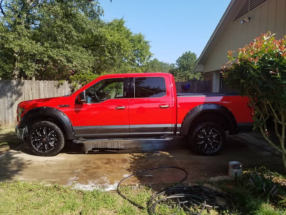 photo 1 Ford F-150 custom wheels   20x9.0, ET +12, tire size X R20. x ET