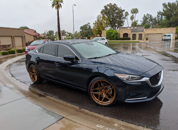 photo 1 Mazda Mazda6 custom wheels   20x10.0, ET +40, tire size 255/35 R20. x ET