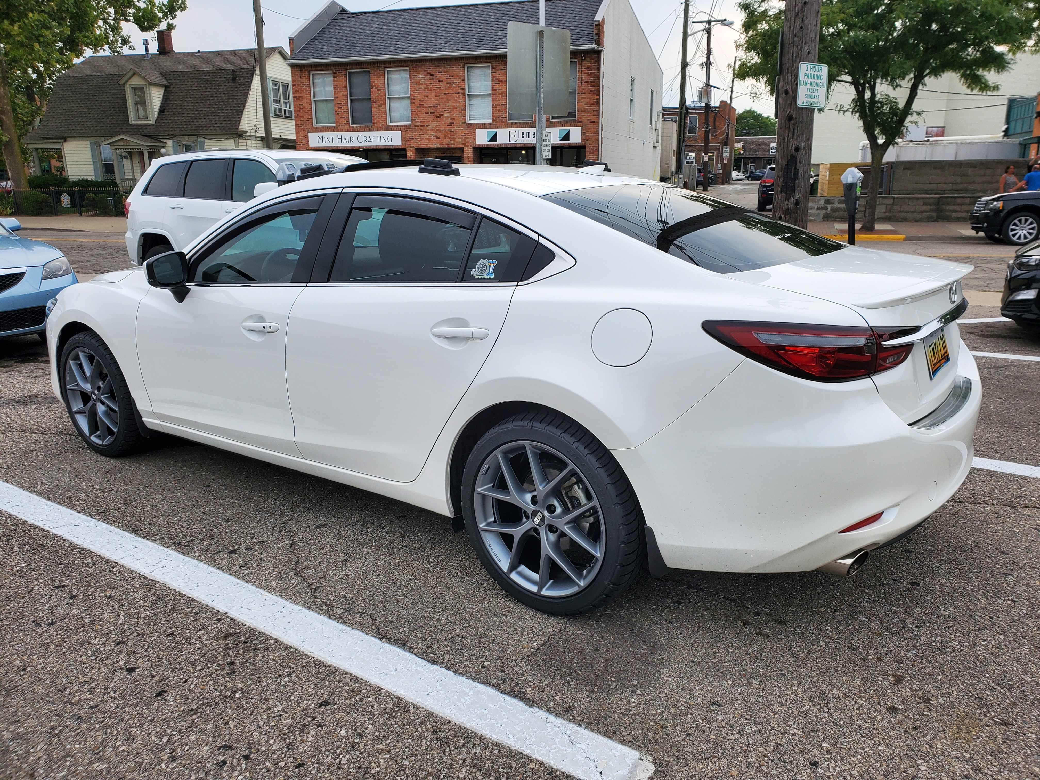 photo 2 Mazda Mazda6 custom wheels   19x8.5, ET +45, tire size 245/40 R19. x ET