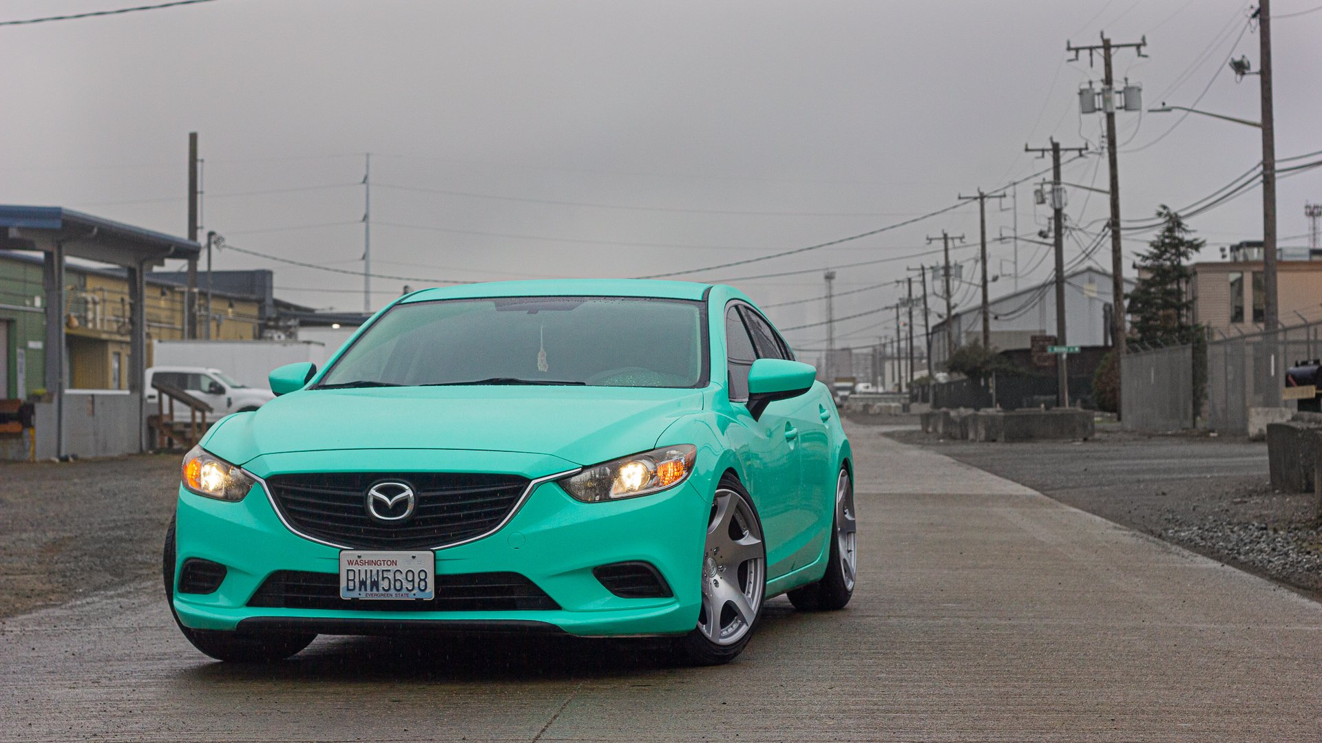 photo 3 Mazda Mazda6 custom wheels   19x9.5, ET +40, tire size 225/45 R19. x ET