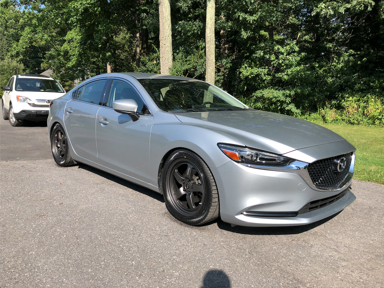 photo 1 Mazda Mazda6 custom wheels  Etna 18x8.0, ET +40, tire size 245/45 R18. x ET