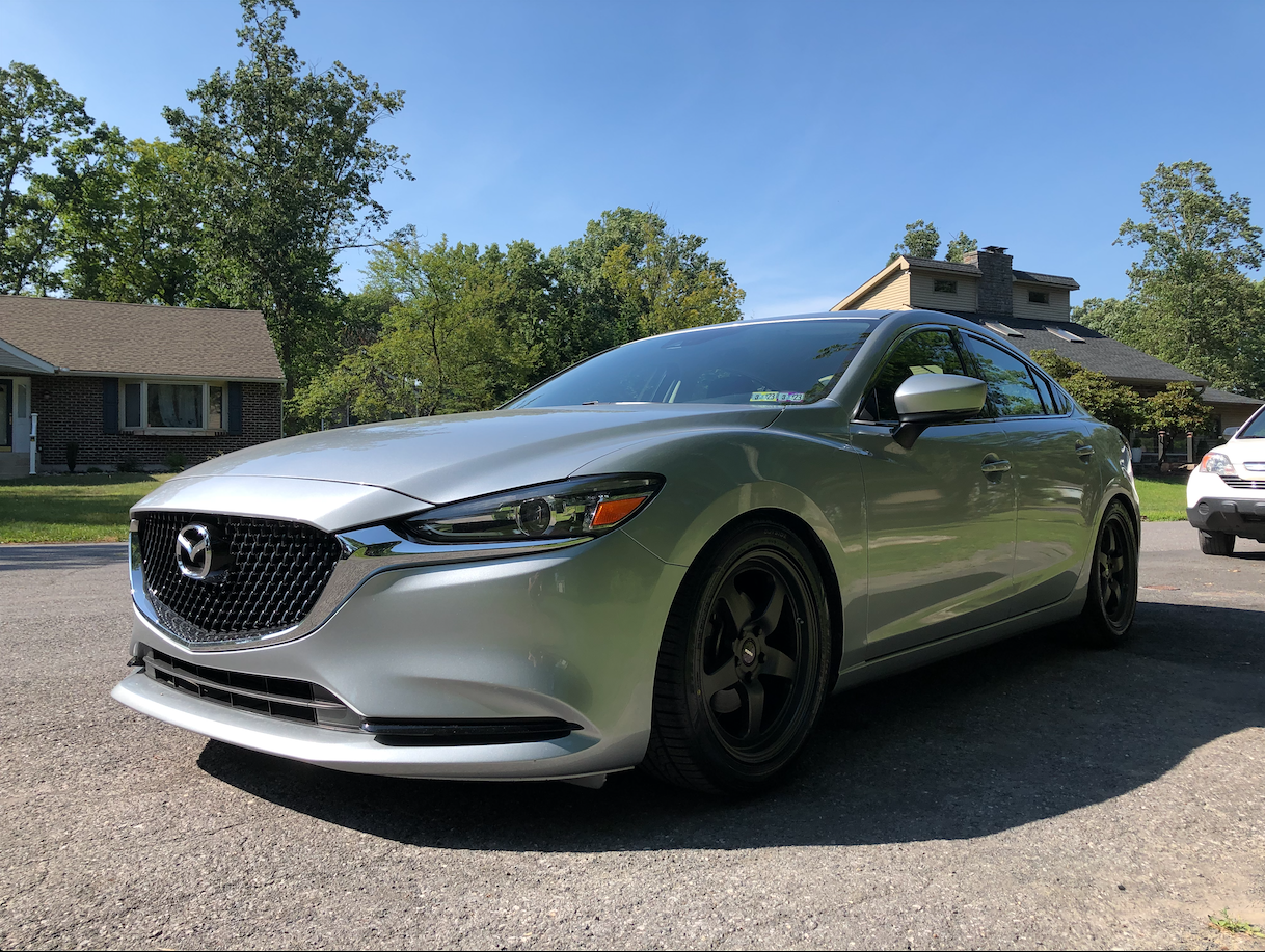 photo 3 Mazda Mazda6 custom wheels  Etna 18x8.0, ET +40, tire size 245/45 R18. x ET