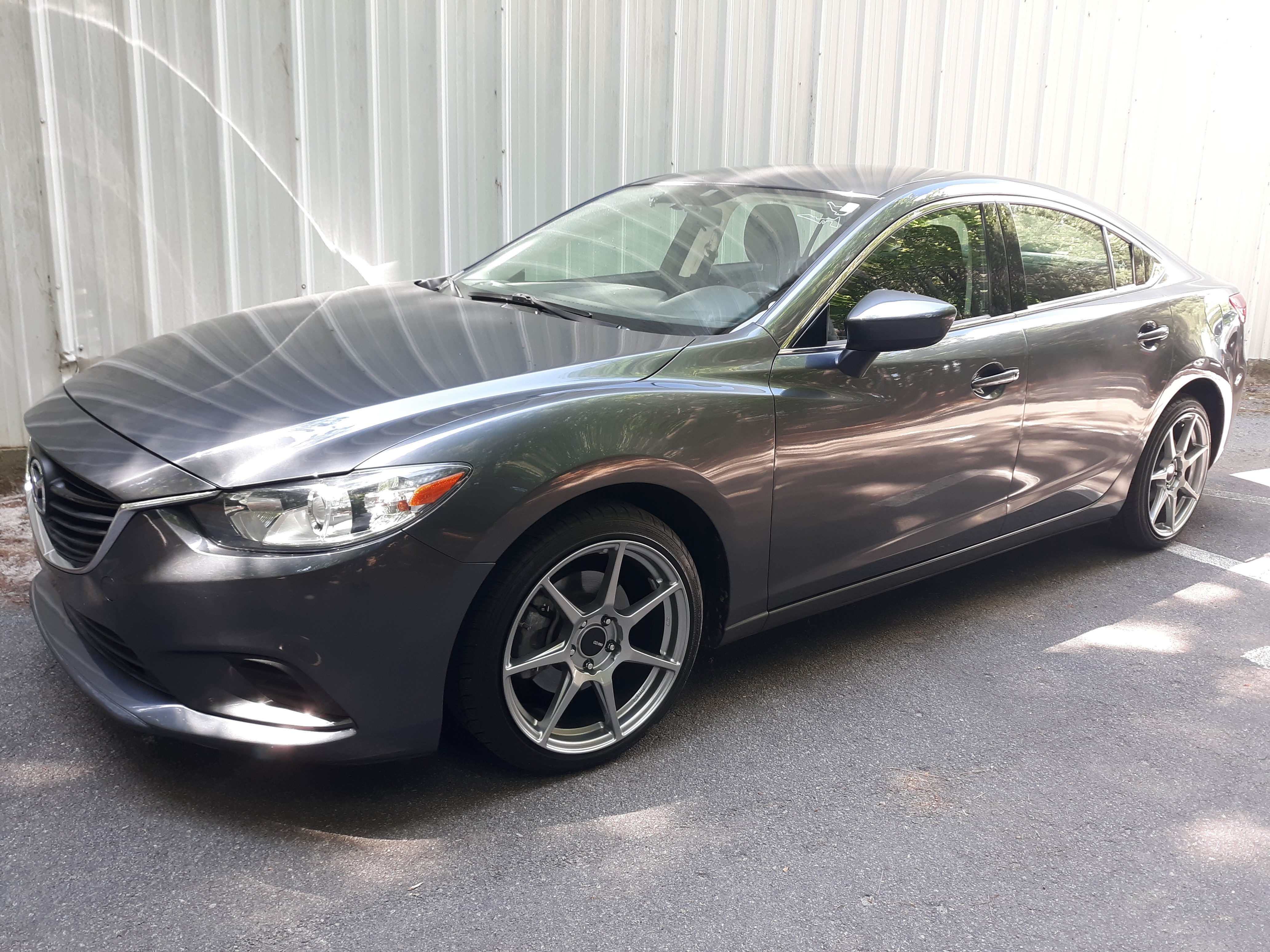 photo 1 Mazda Mazda6 custom wheels   18x8.5, ET +45, tire size 225/40 R18. x ET