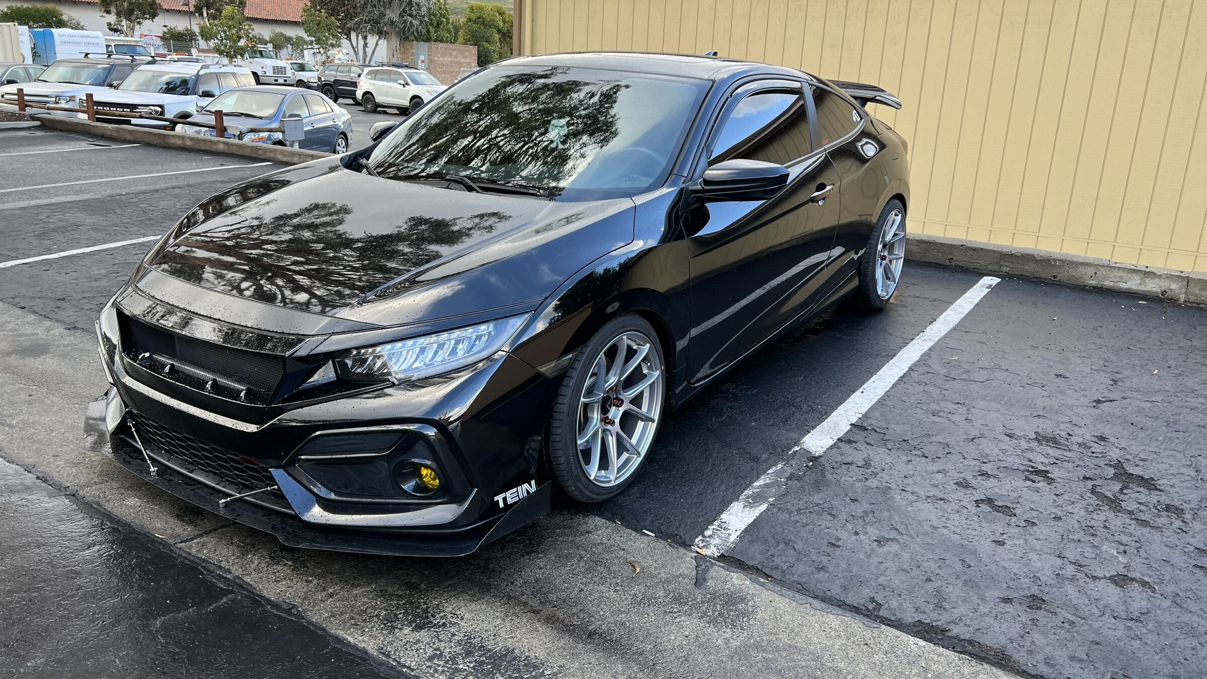 photo 1 Honda Civic custom wheels   18x9.5, ET +38, tire size 255/35 R18. x ET