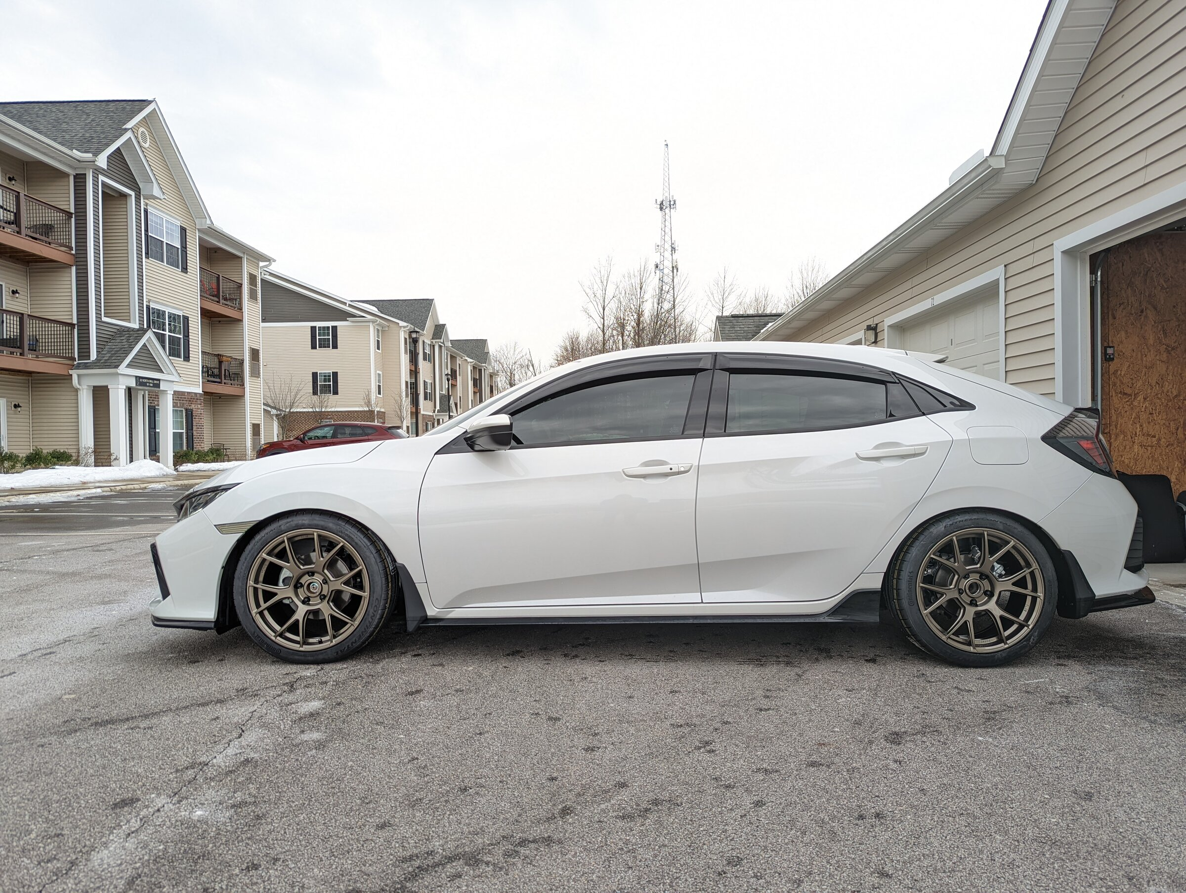 photo 1 Honda Civic custom wheels   18x8.5, ET +35, tire size 235/40 R18. x ET