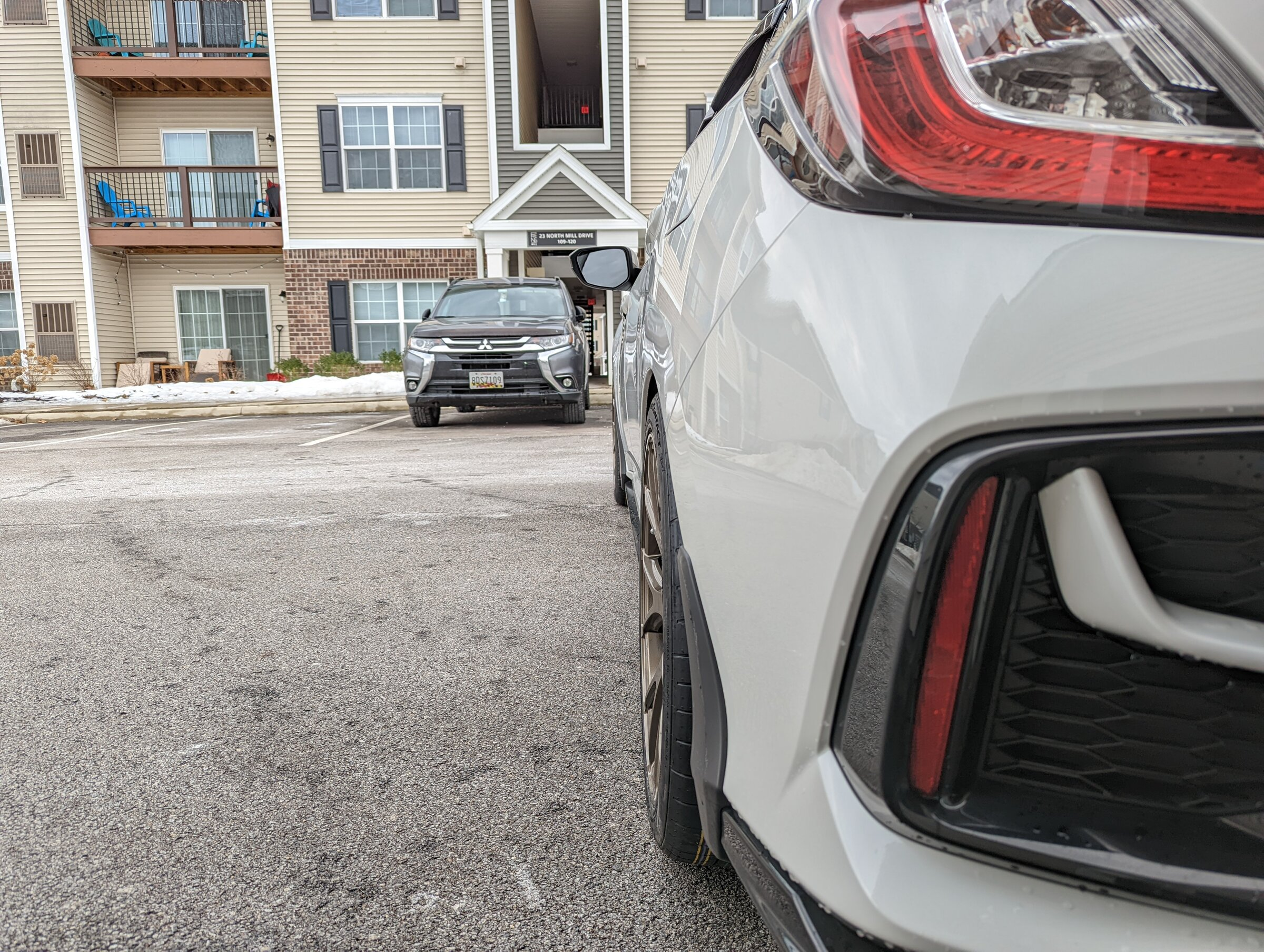 photo 2 Honda Civic custom wheels   18x8.5, ET +35, tire size 235/40 R18. x ET