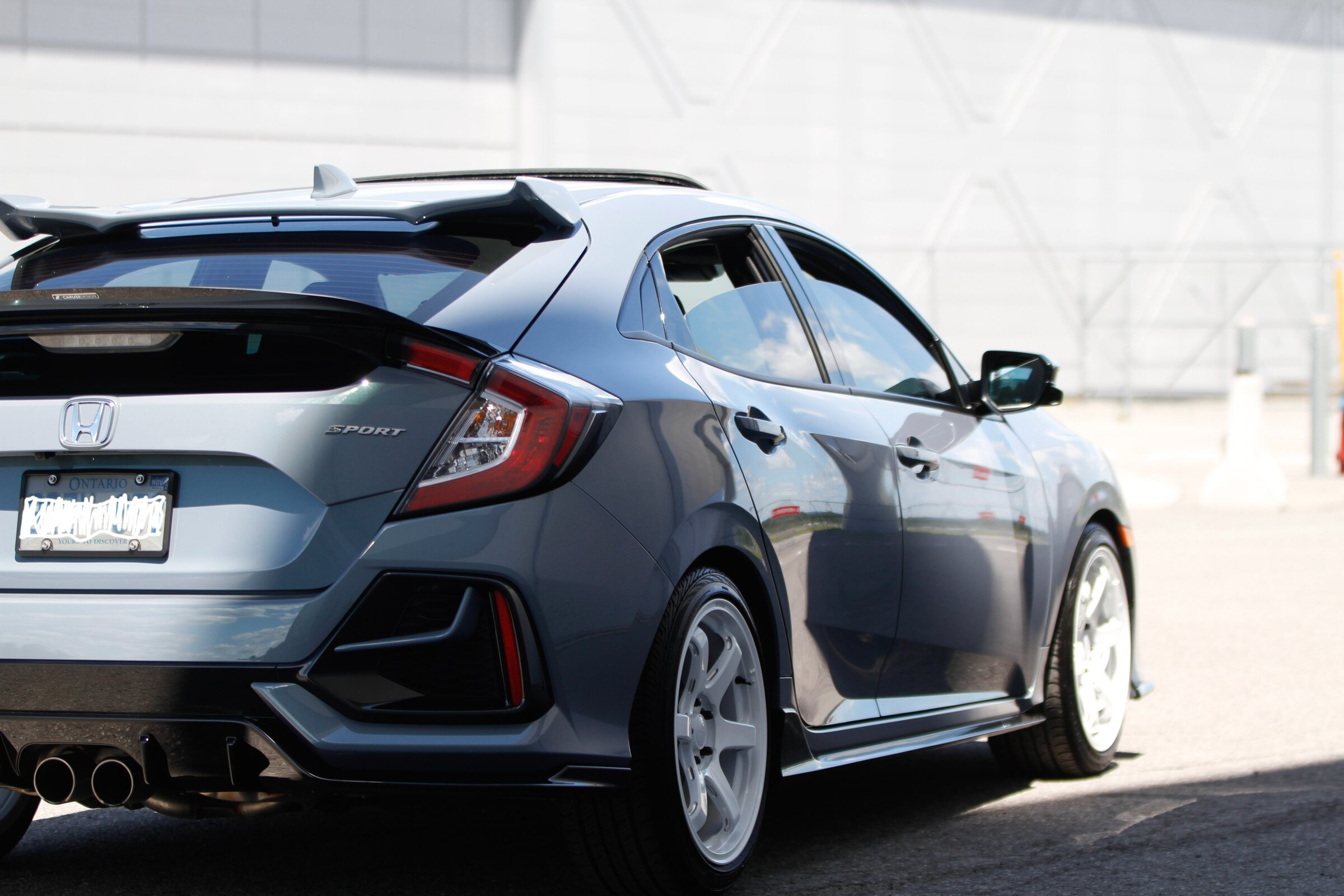 photo 2 Honda Civic custom wheels RF06FF 18x8.5, ET +40, tire size X R18. x ET