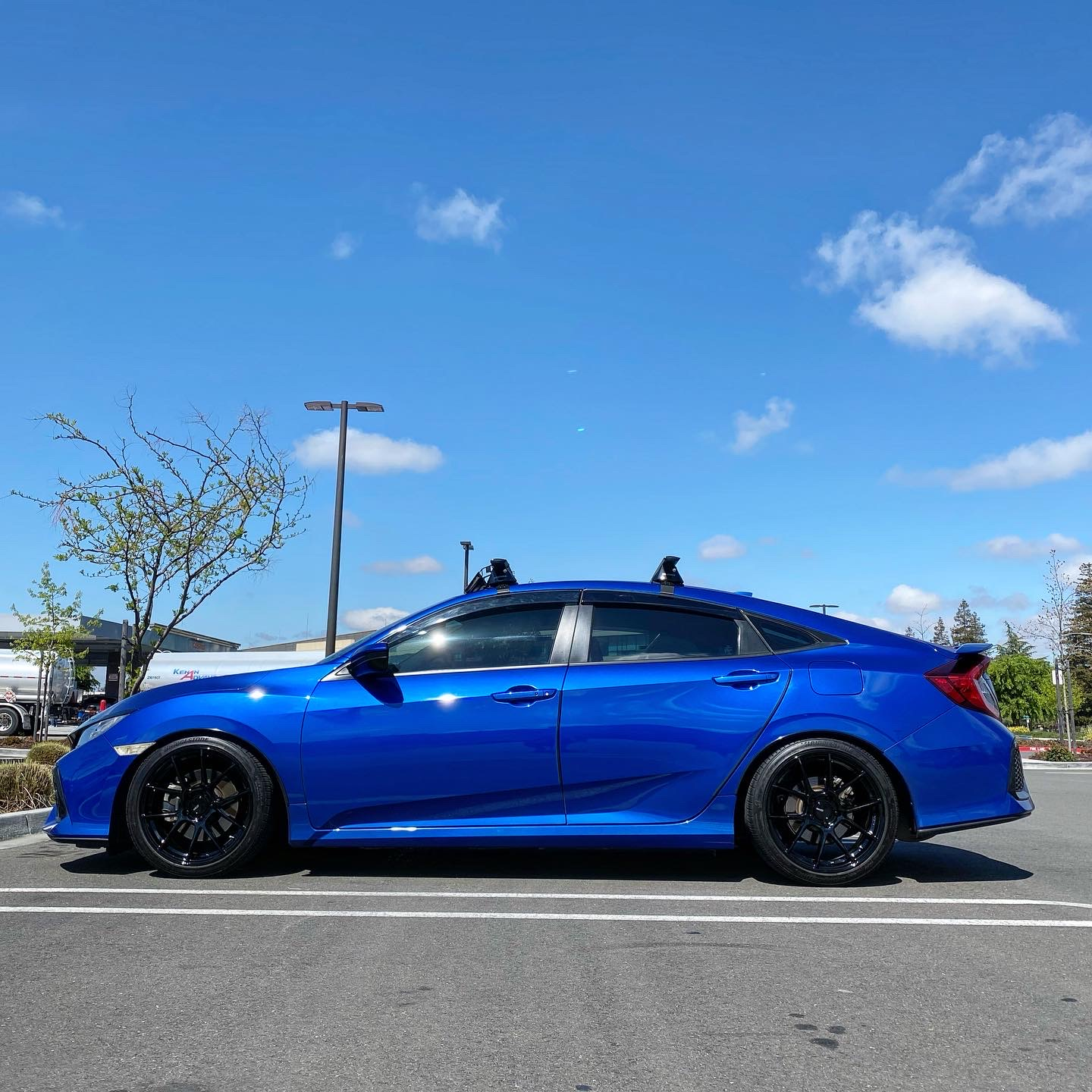 photo 2 Honda Civic custom wheels   18x8.5, ET +38, tire size 235/40 R18. x ET