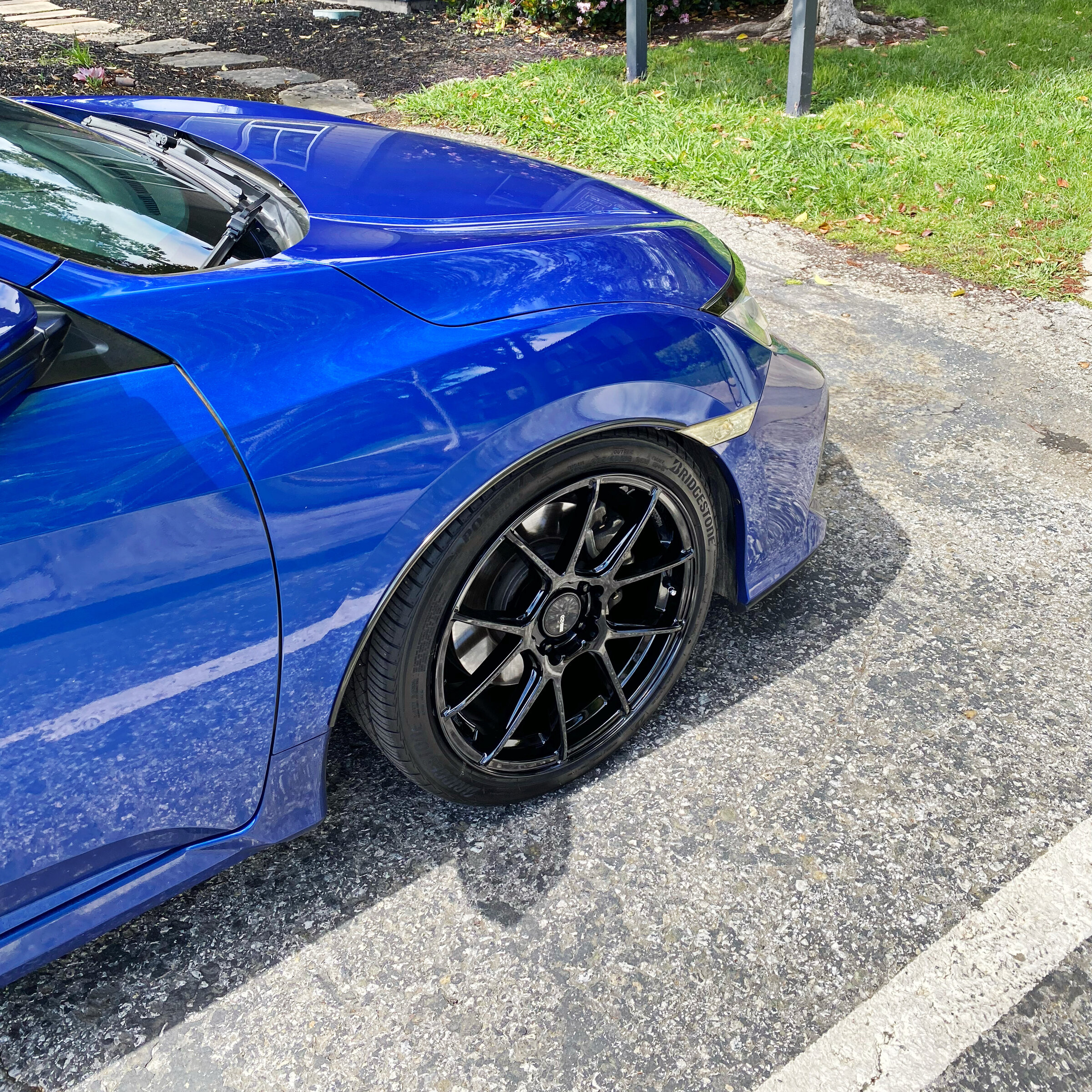 photo 5 Honda Civic custom wheels   18x8.5, ET +38, tire size 235/40 R18. x ET