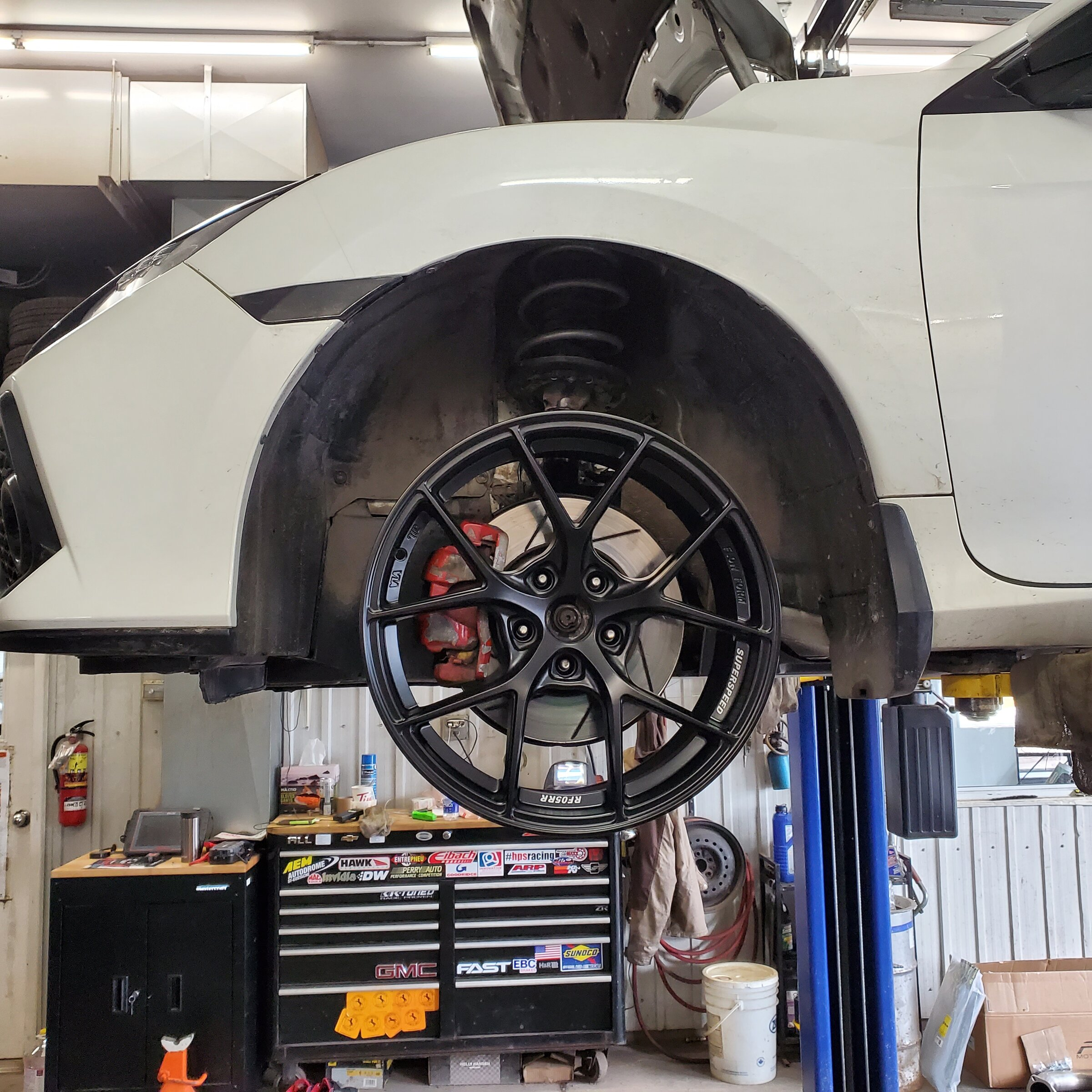 photo 1 Honda Civic custom wheels   18x8.5, ET , tire size 255/35 R18. x ET