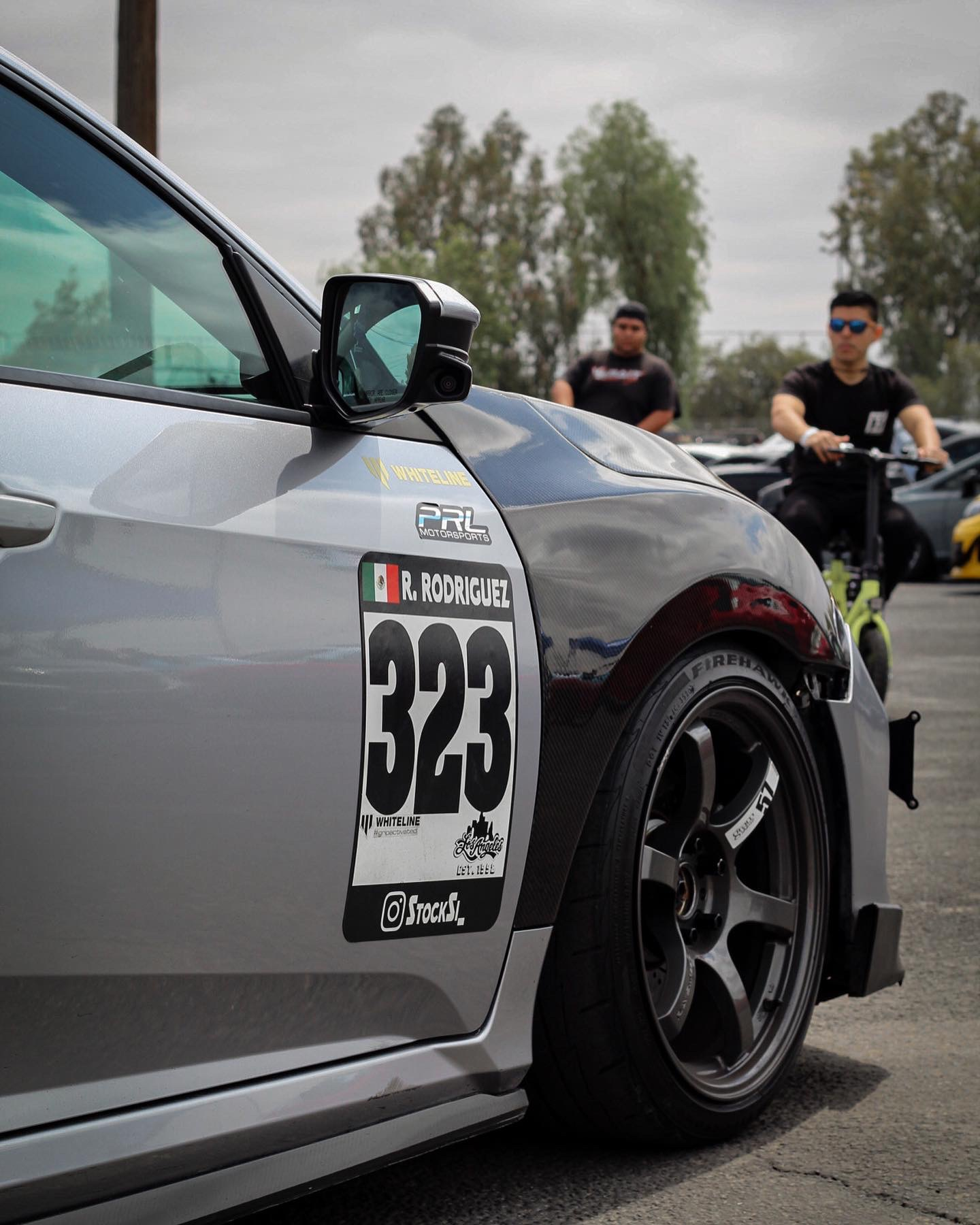 photo 2 Honda Civic custom wheels   18x9.5, ET +38, tire size 255/35 R18. x ET