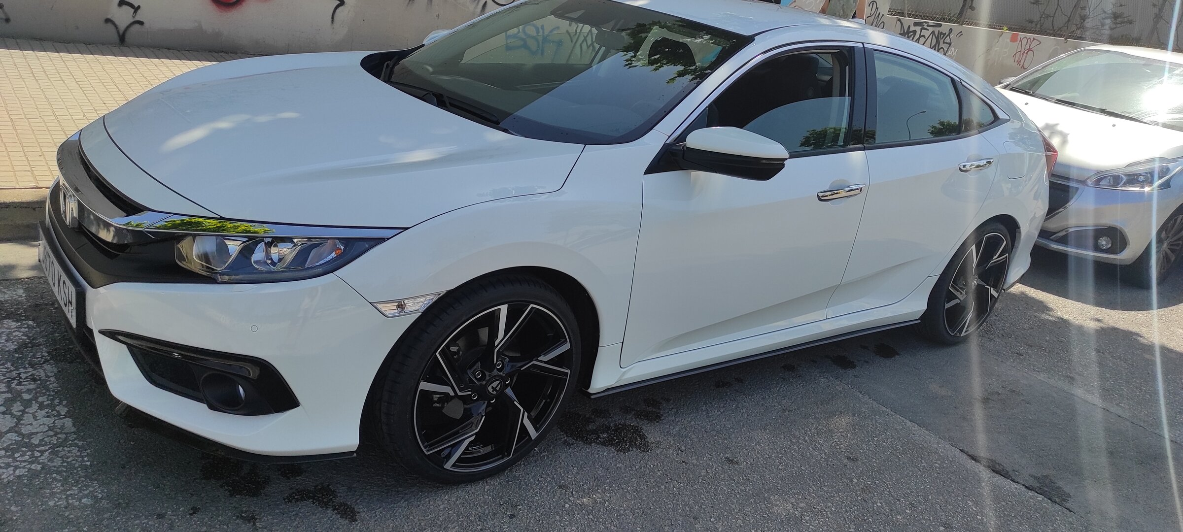 photo 1 Honda Civic custom wheels AR1 19x8.5, ET +45, tire size 235/35 R19. x ET