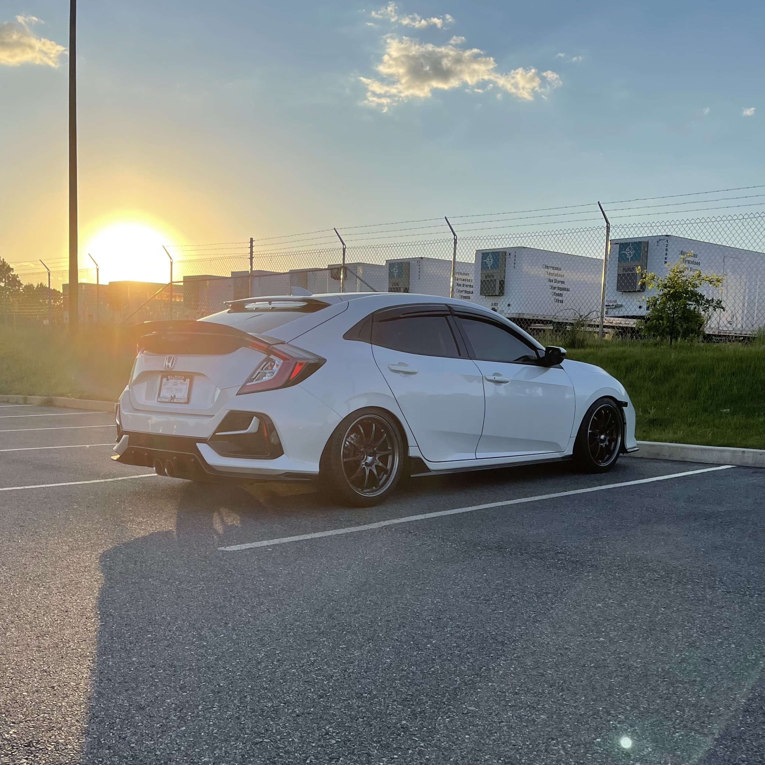 photo 1 Honda Civic custom wheels 18x8.5, ET +35, tire size 235/40 R18. x ET