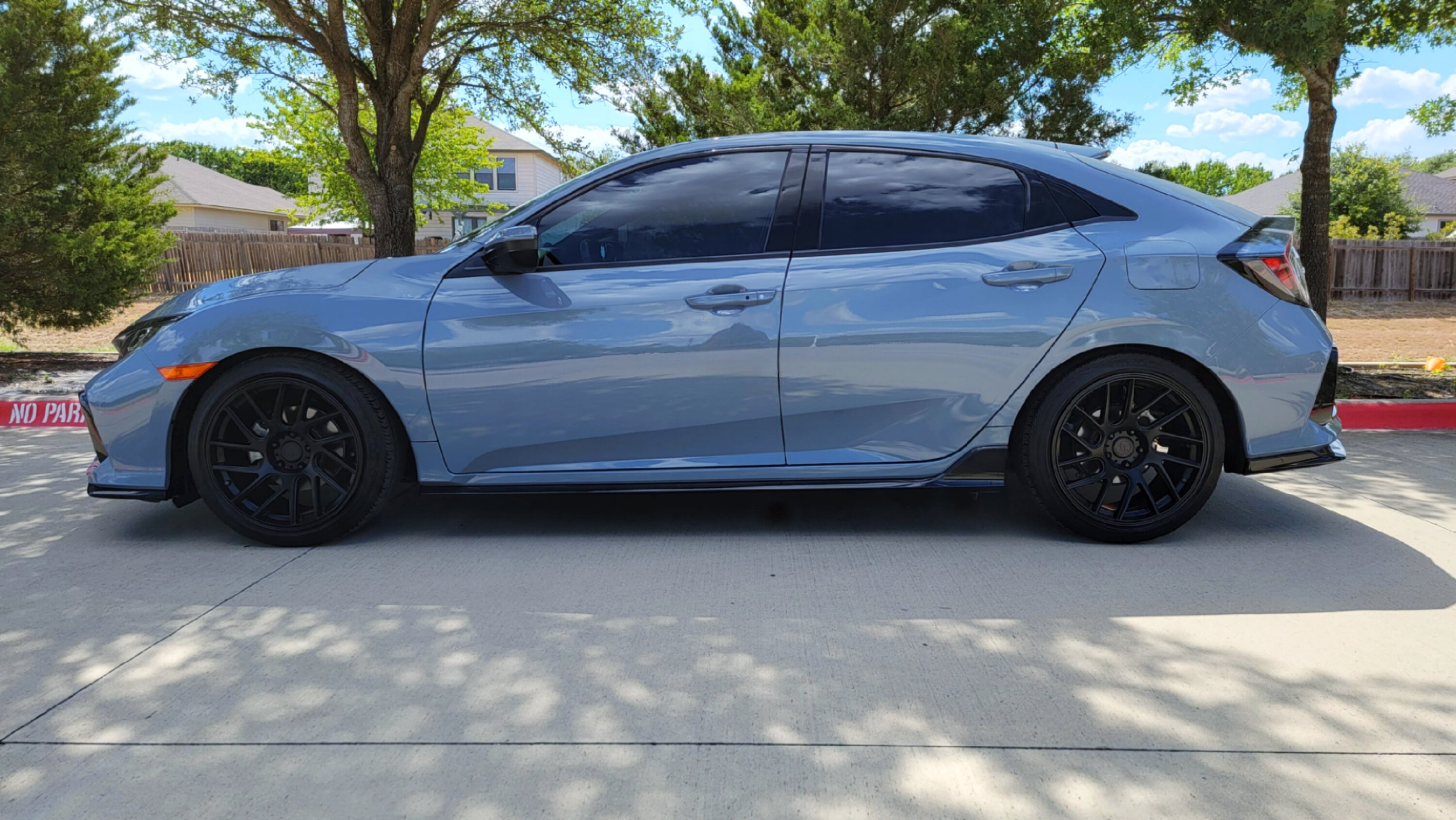 photo 2 Honda Civic custom wheels   18x9.5, ET +35, tire size 235/40 R18. x ET