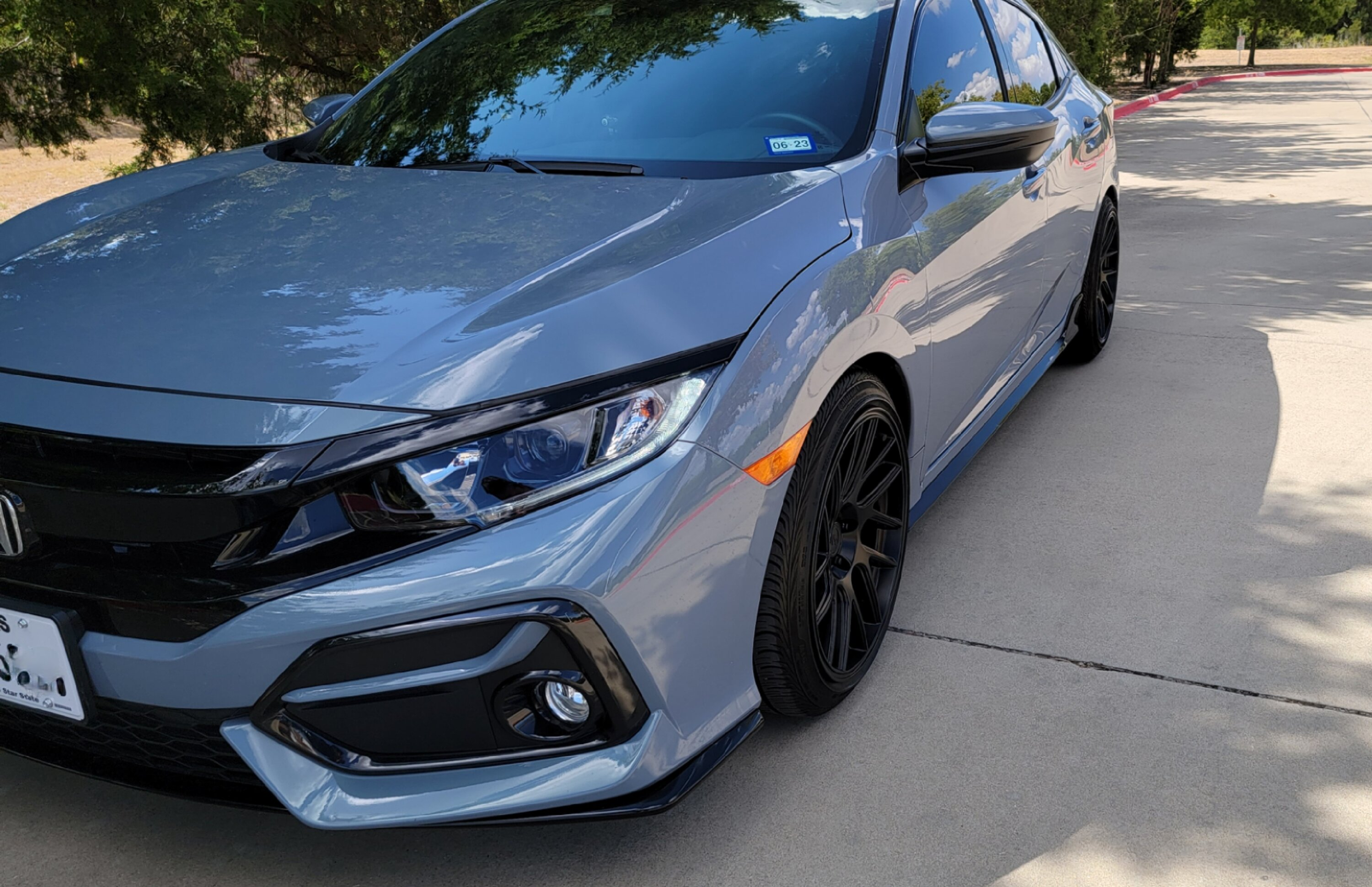 photo 1 Honda Civic custom wheels   18x9.5, ET +35, tire size 235/40 R18. x ET