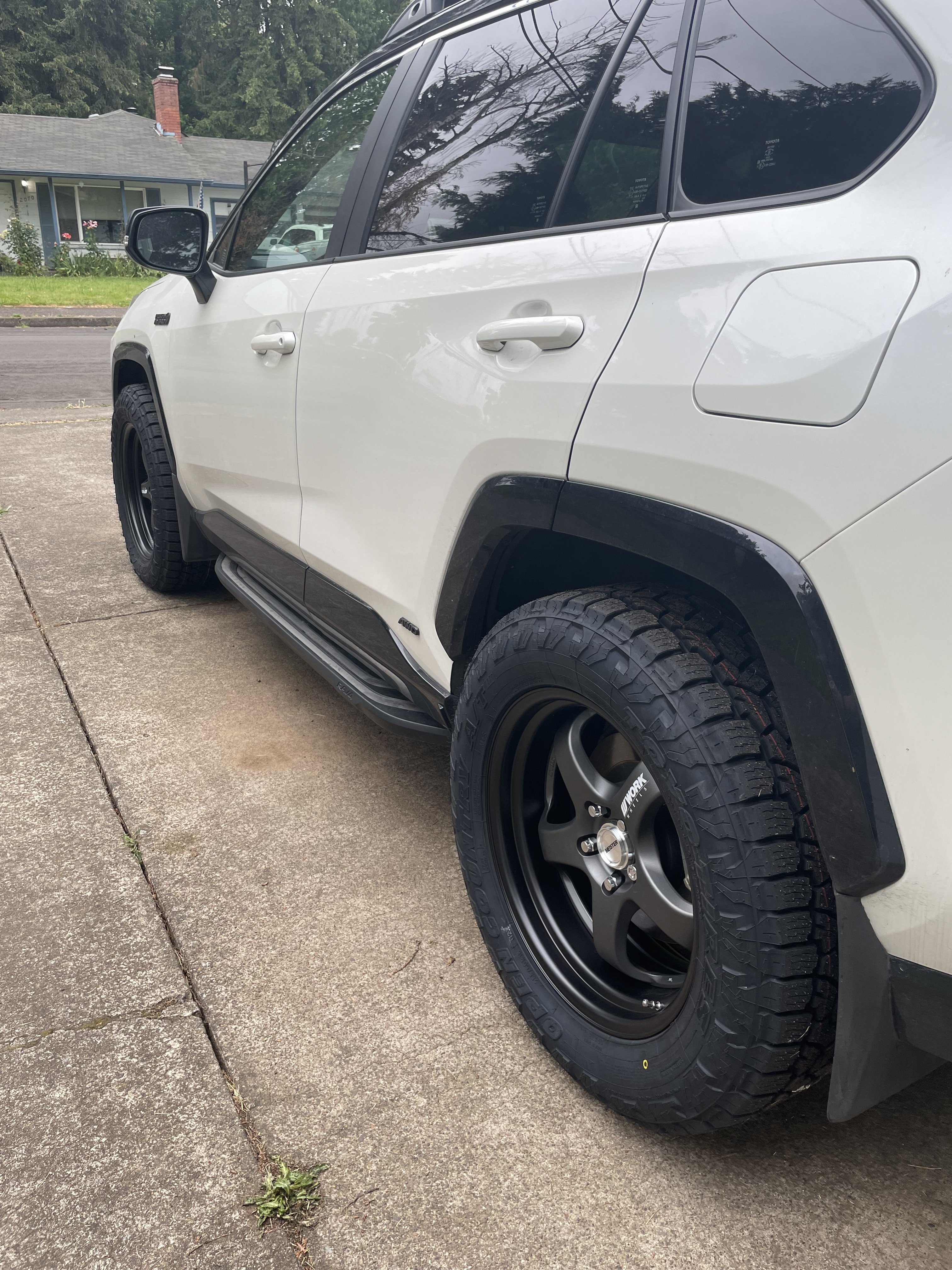 photo 2 Toyota RAV4 Hybrid custom wheels   18x8.0, ET +8, tire size 255/60 R18. x ET