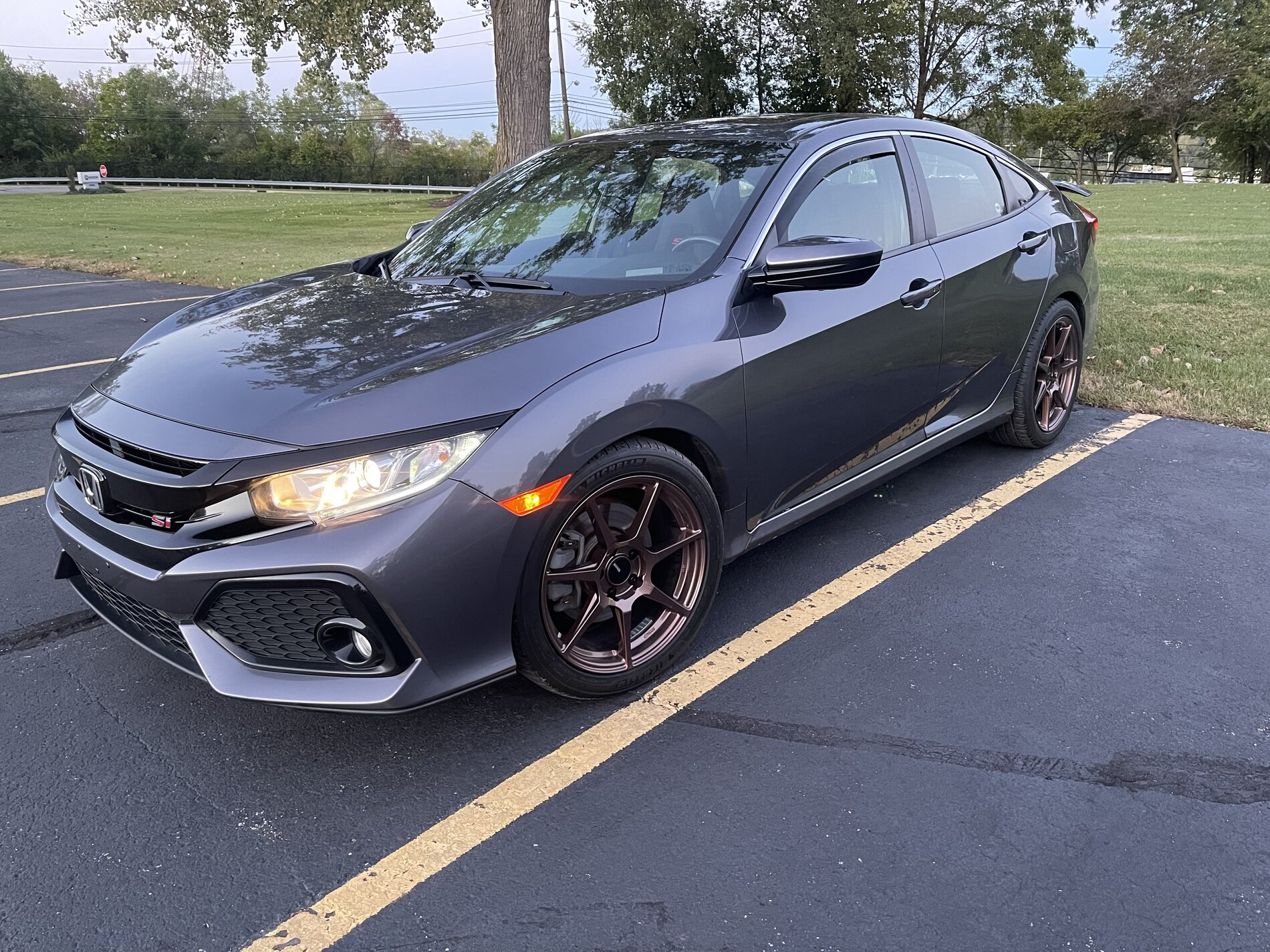 photo 1 Honda Civic custom wheels   18x8.5, ET +38, tire size 255/40 R18. x ET