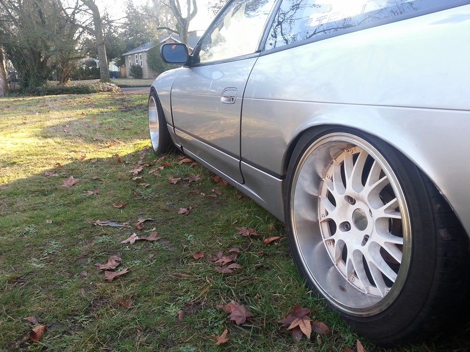photo 1 Nissan S13 custom wheels square g6 17x9.0, ET -5, tire size 235/45 R17. 17x9.0 ET-5 245/45 R17
