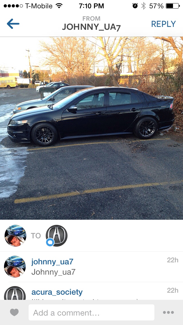 photo 1 Acura TL custom wheels varrstoen Es2 18x9.5, ET +30, tire size 235/40 R18. x ET