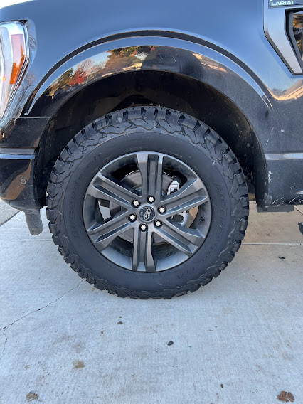 photo 2 Ford F-150 custom wheels Powder Coat Dark Grey Takeoffs 20x, ET , tire size 285/65 R20. x ET