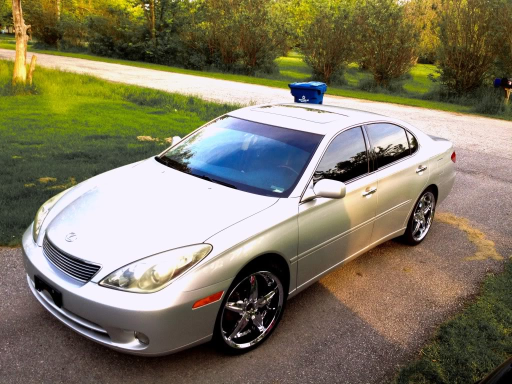 photo 1 Lexus  ES 330 custom wheels   20x, ET , tire size 245/35 R20. x ET