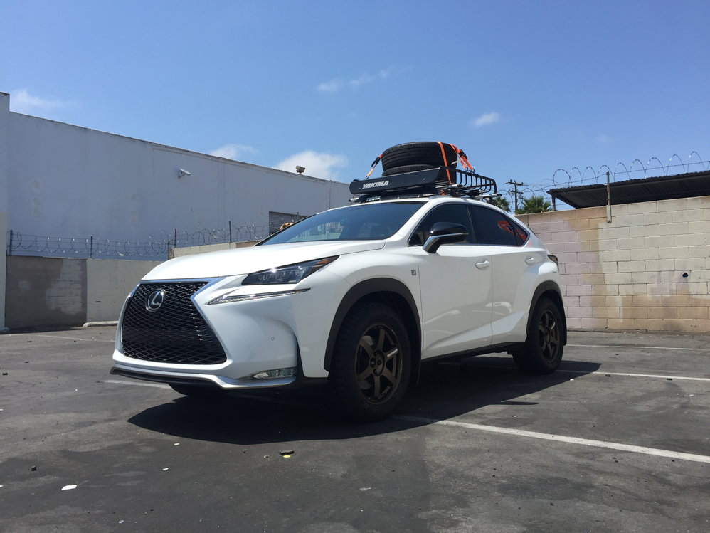 photo 1 Lexus NX 200t custom wheels   18x8.5, ET +35, tire size 255/55 R18. x ET