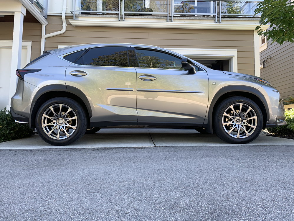 photo 1 Lexus NX 200t custom wheels  45-30101 19x9.0, ET +40, tire size 255/50 R19. x ET