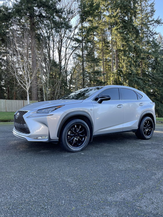photo 1 Lexus NX 200t custom wheels   19x8.5, ET +38, tire size 245/50 R19. 19x9.5 ET+43 255/50 R19