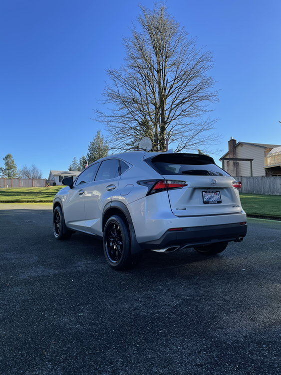 photo 3 Lexus NX 200t custom wheels   19x8.5, ET +38, tire size 245/50 R19. 19x9.5 ET+43 255/50 R19