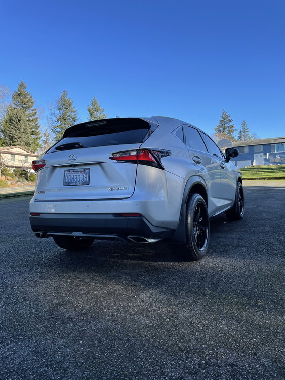 photo 4 Lexus NX 200t custom wheels   19x8.5, ET +38, tire size 245/50 R19. 19x9.5 ET+43 255/50 R19