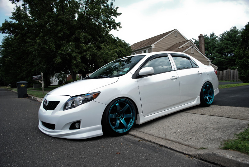 photo 1 Toyota Corolla custom wheels   18x10.0, ET +26, tire size X R18. 18x10.0 ET+30