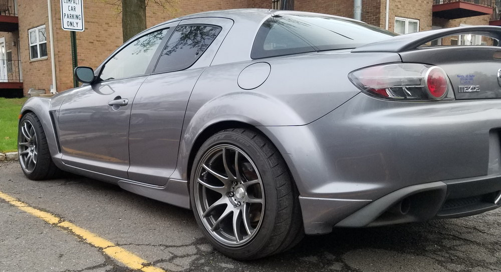 photo 2 Mazda RX-8 custom wheels   18x9.5, ET +22, tire size 255/35 R18. 18x10.5 ET+22 275/35 R18
