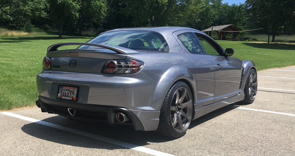 photo 1 Mazda RX-8 custom wheels   19x9.5, ET +35, tire size 255/35 R19. x ET