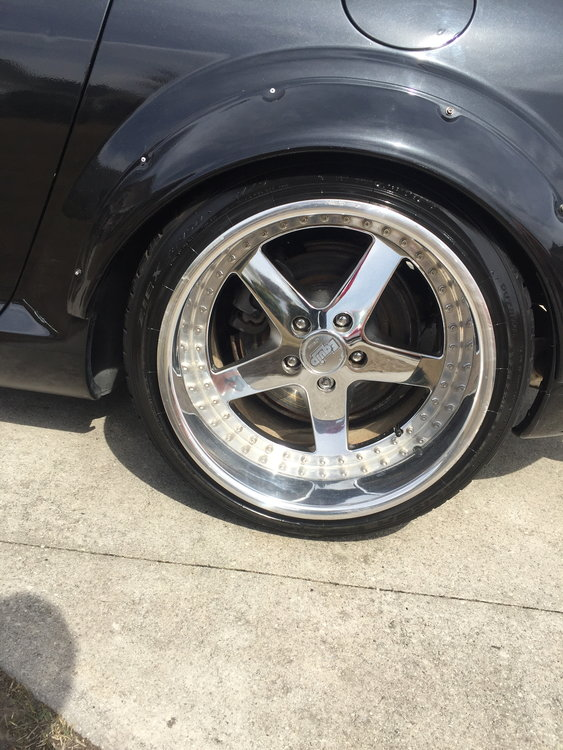 photo 5 Mazda RX-8 custom wheels   18x10.0, ET 0, tire size 225/40 R18. 18x12.0 ET-15