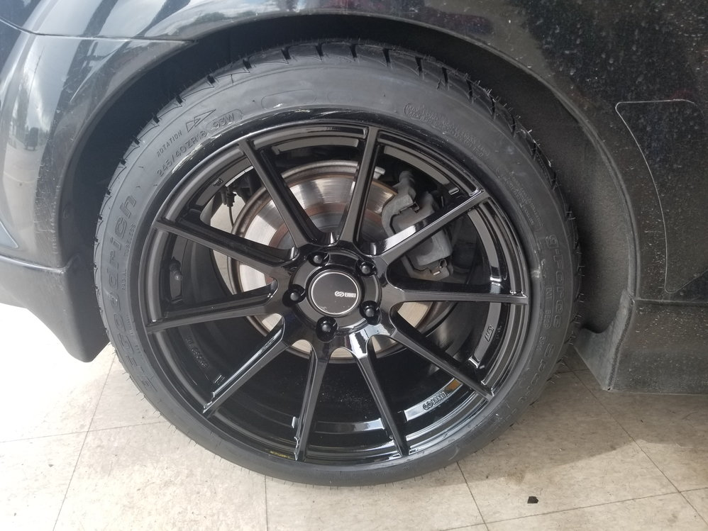 photo 2 Mazda RX-8 custom wheels   18x9.5, ET +35, tire size X R18. x ET