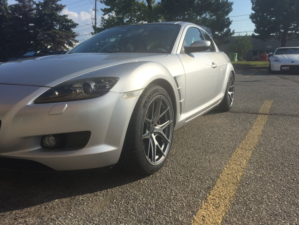 photo 1 Mazda RX-8 custom wheels   18x9.0, ET +40, tire size 245/40 R18. x ET