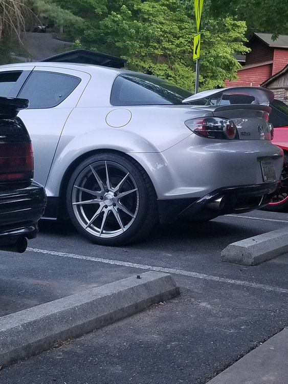 photo 1 Mazda RX-8 custom wheels   19x9.0, ET +40, tire size 275/30 R19. x ET 