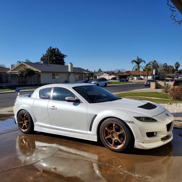 photo 1 Mazda RX-8 custom wheels 18x9.5, ET +35, tire size 245/40 R18. x ET