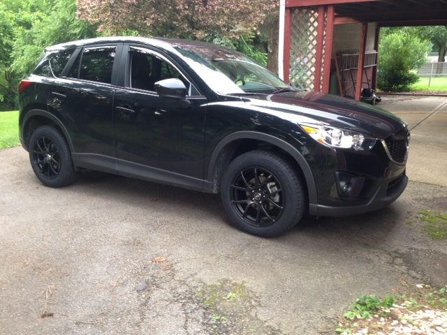 photo 1 Mazda CX-5 custom wheels   18x8.0, ET , tire size 225/60 R18. x ET 