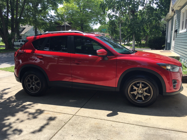 photo 1 Mazda CX-5 custom wheels 18x9.0, ET +38, tire size 255/55 R18. x ET