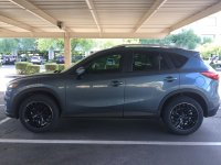 photo 1 Mazda CX-5 custom wheels  Homura 19x9.0, ET , tire size X R19. x ET 