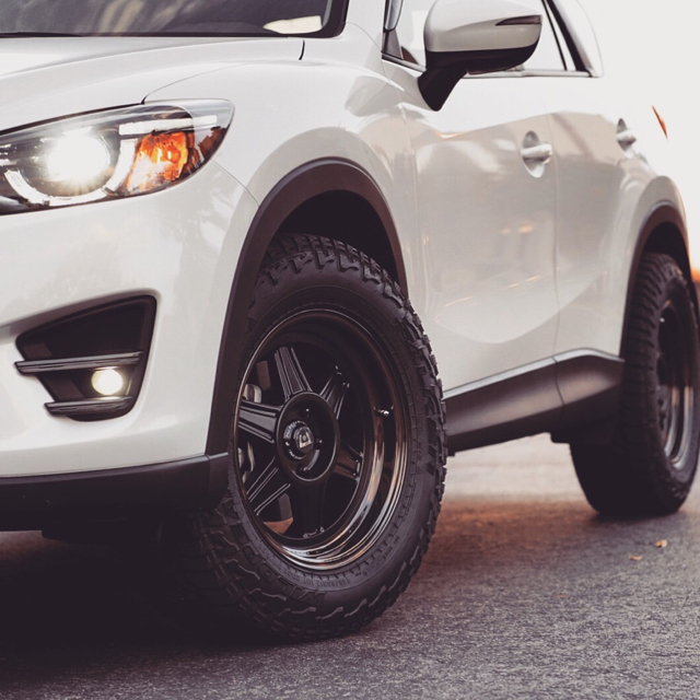 photo 2 Mazda CX-5 custom wheels 17x8.0, ET , tire size 245/65 R17. x ET