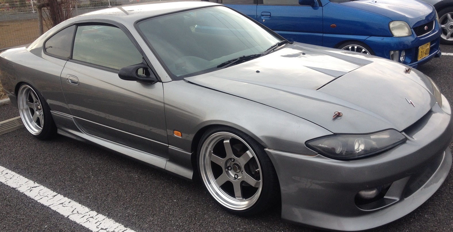 photo 1 Nissan S15 custom wheels VolkRacing TE37V 18x9.0, ET +15, tire size 215/40 R18. 18x10.0 ET+25 225/40 R18